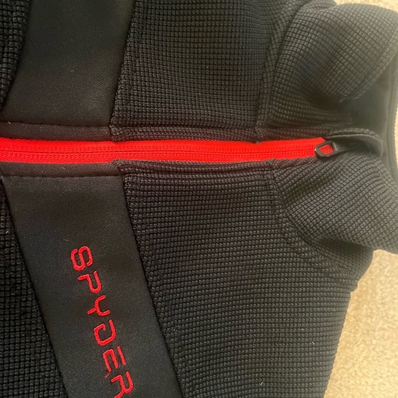 Spider Black Full-Zip Fleece Jacket Kids 7-8 - Picture 9 of 9